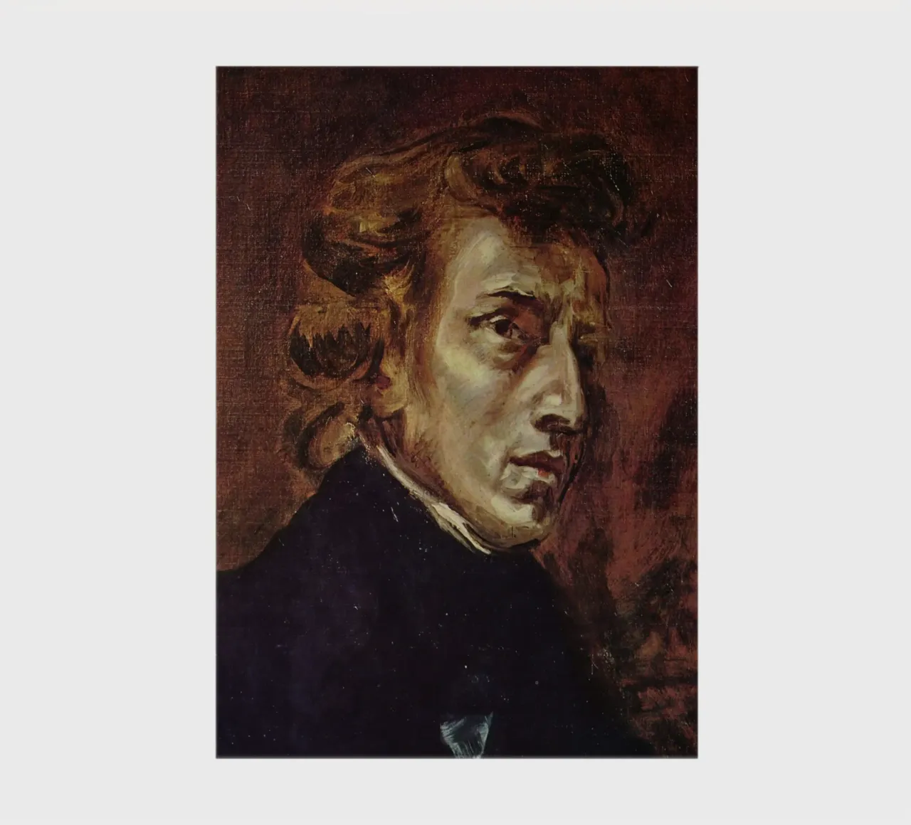 The Portrait of Frédéric Chopin notebook by Timeless Artworks