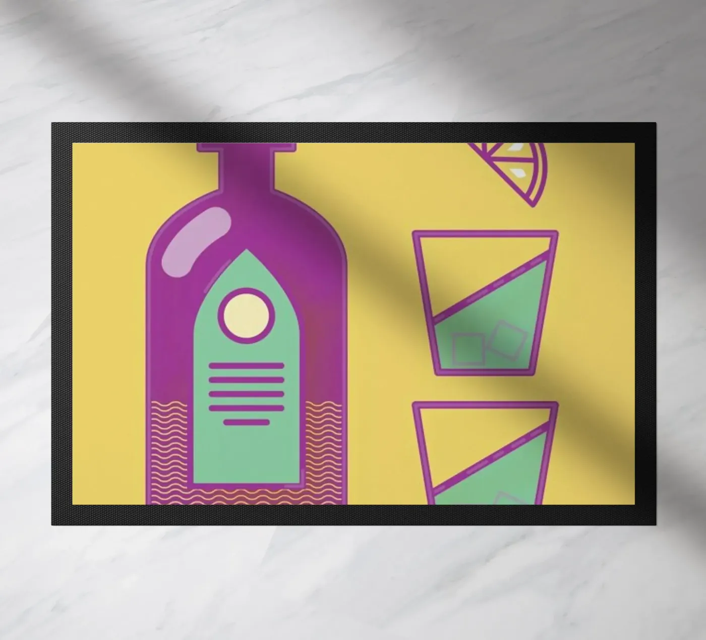 Sternschanze - Drinks doormat by Bureau Bald GmbH