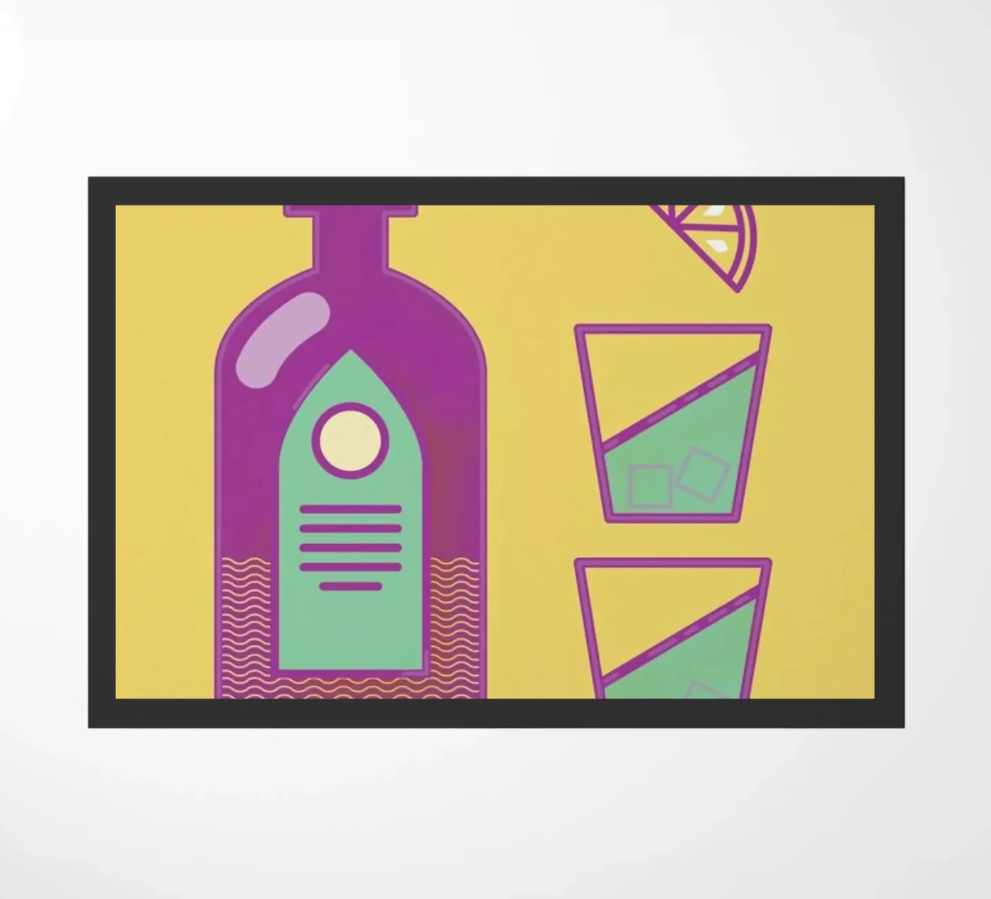 Sternschanze - Drinks doormat by Bureau Bald GmbH