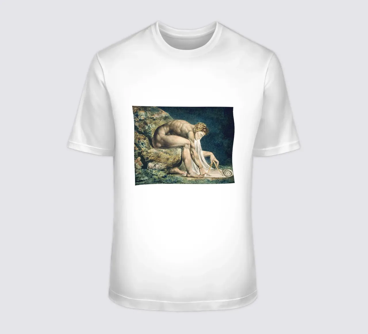 William Blake - Newton t-shirt da Timeless Artworks