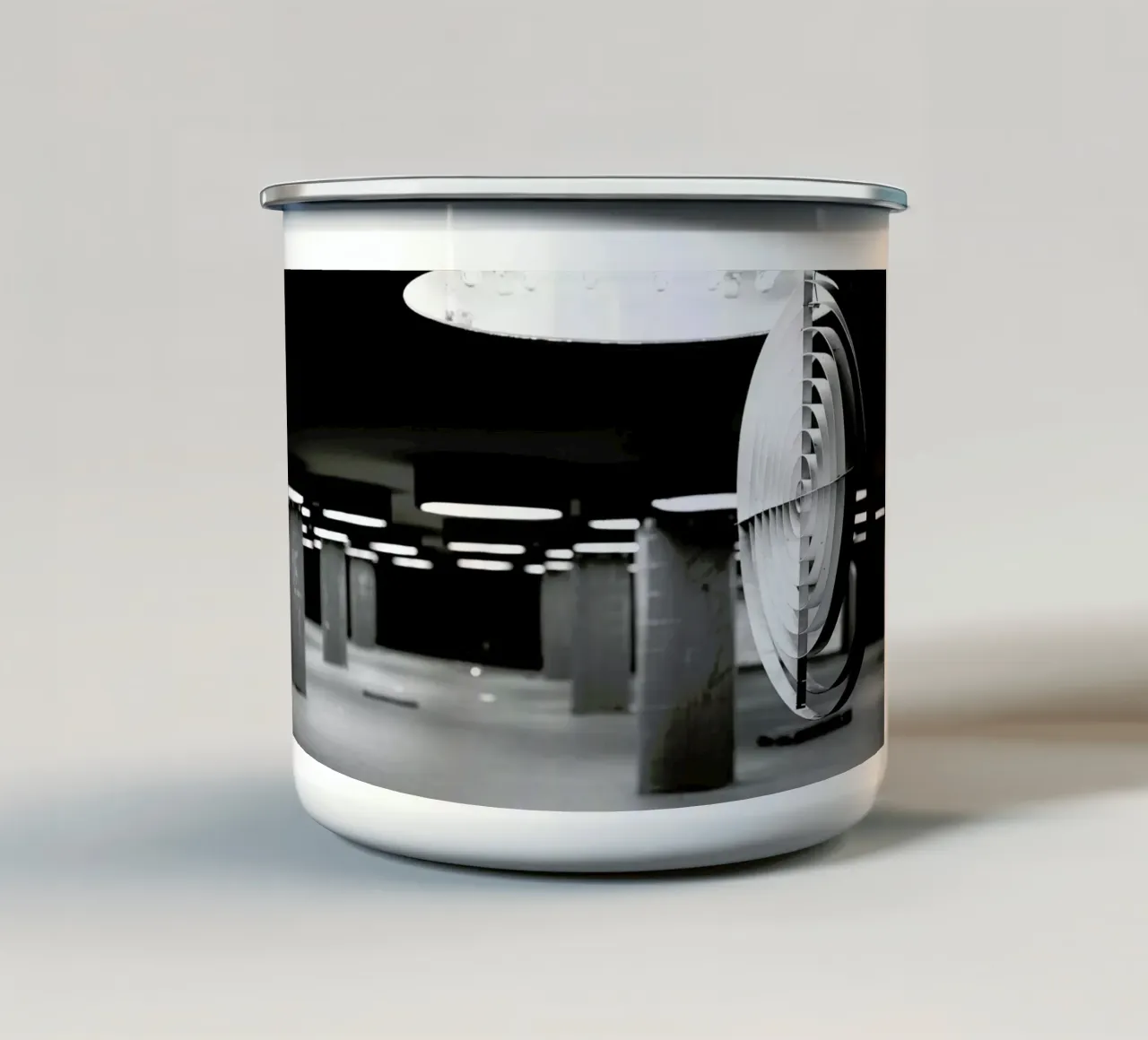 Who let the light out? tazza in smalto da Efacts Photography