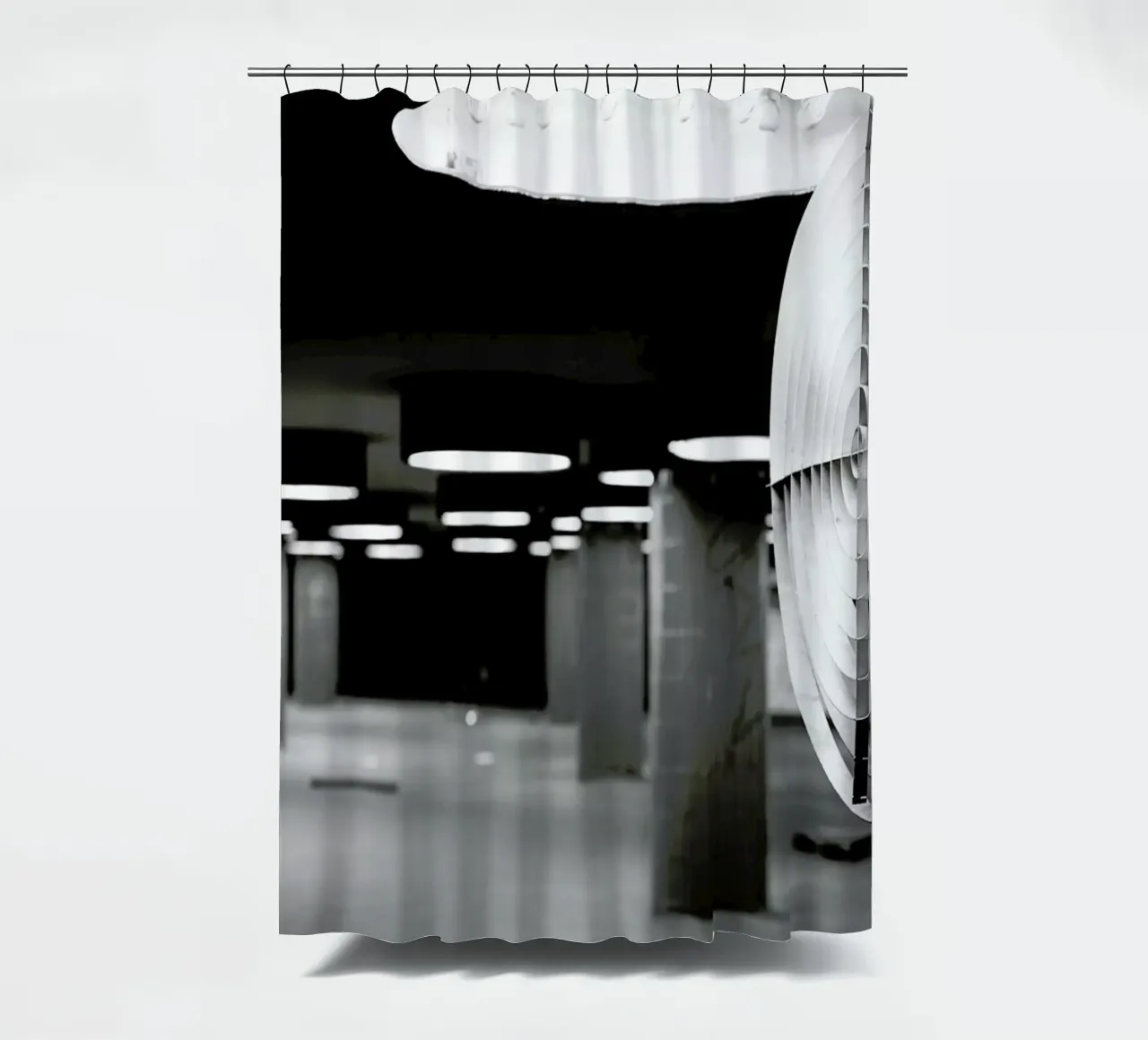 Who let the light out? tenda da doccia da Efacts Photography