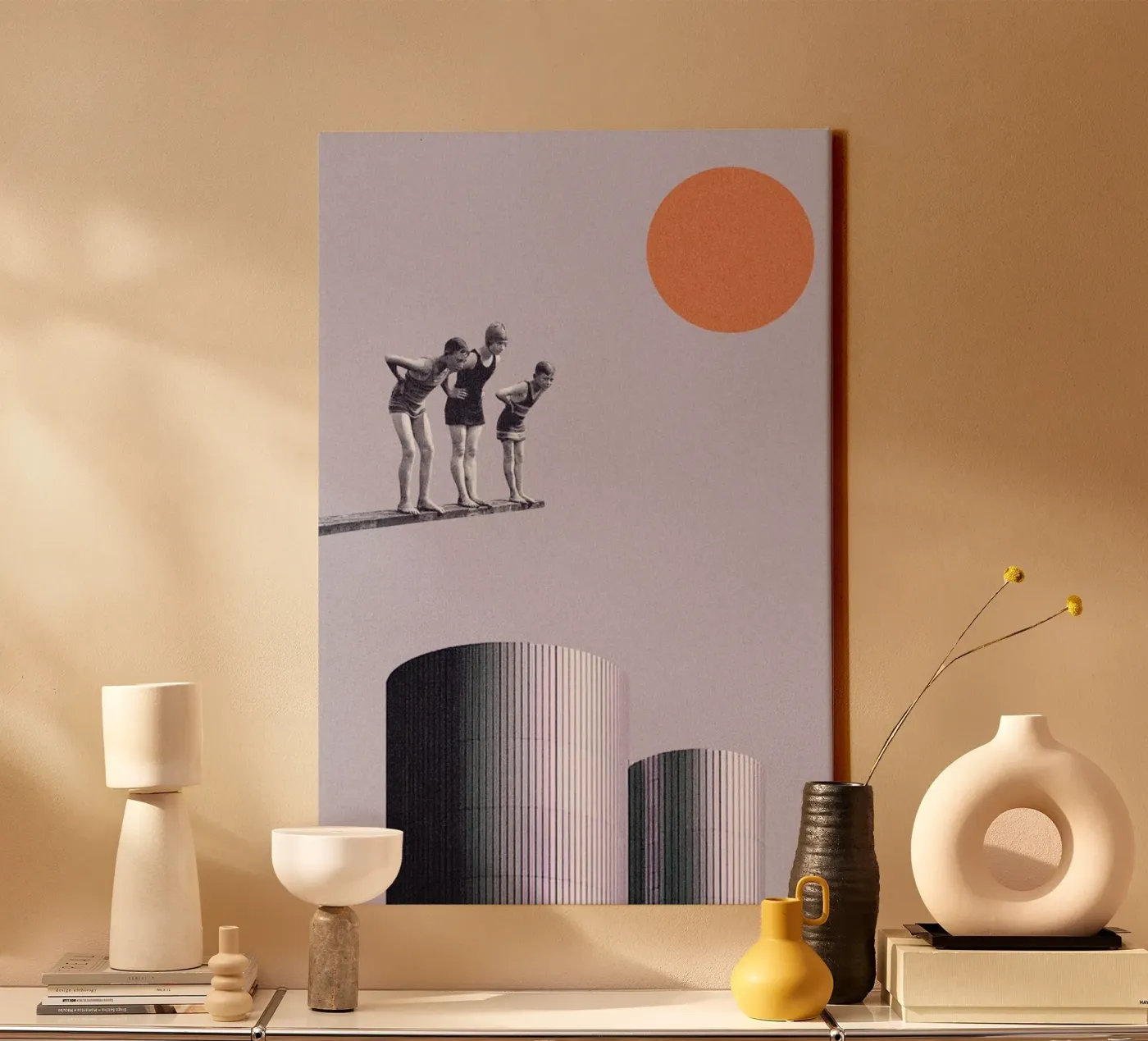 Summer Time Fun canvas by Maarten Léon