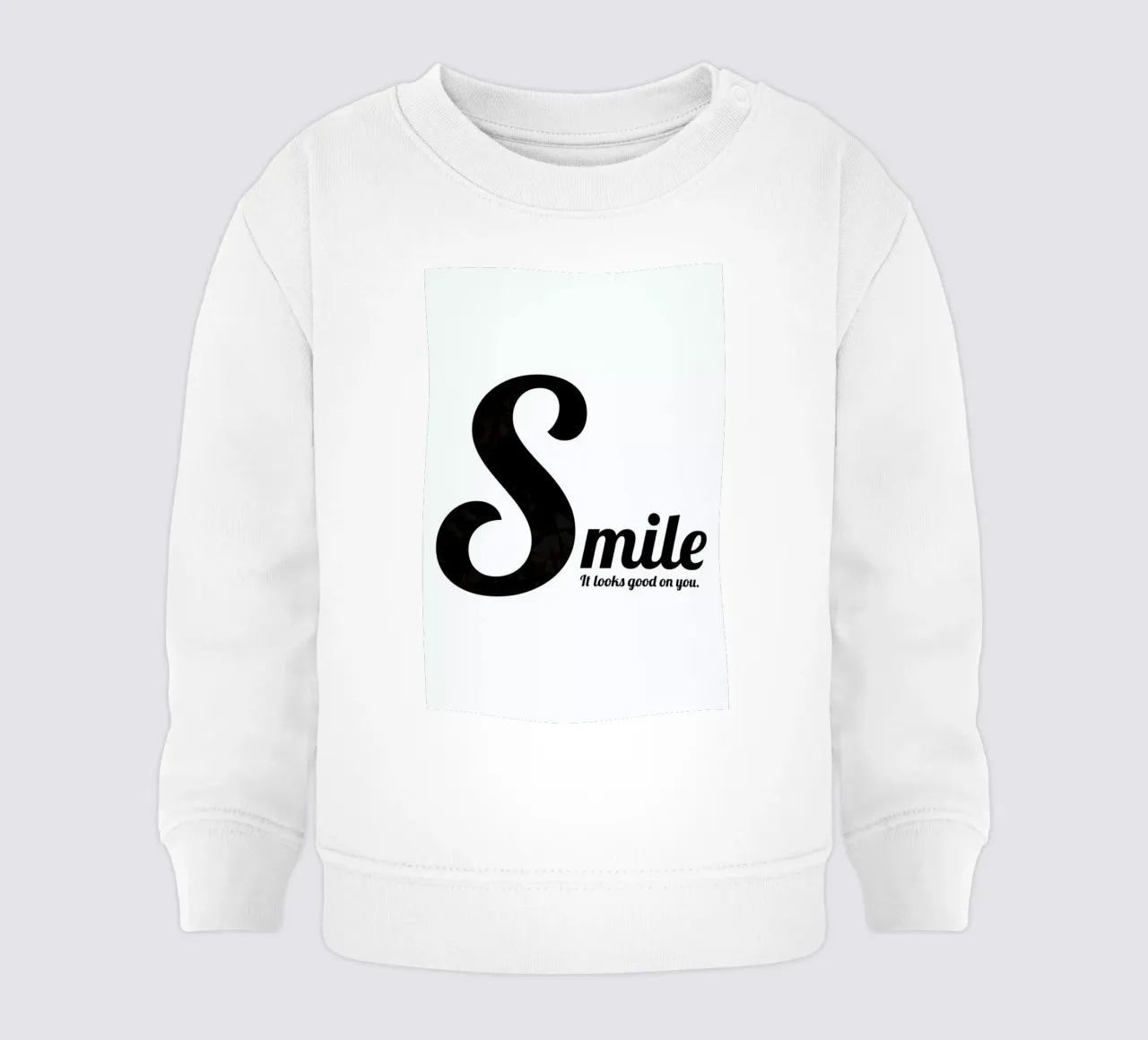 Smile felpa neonato da Froilein Juno