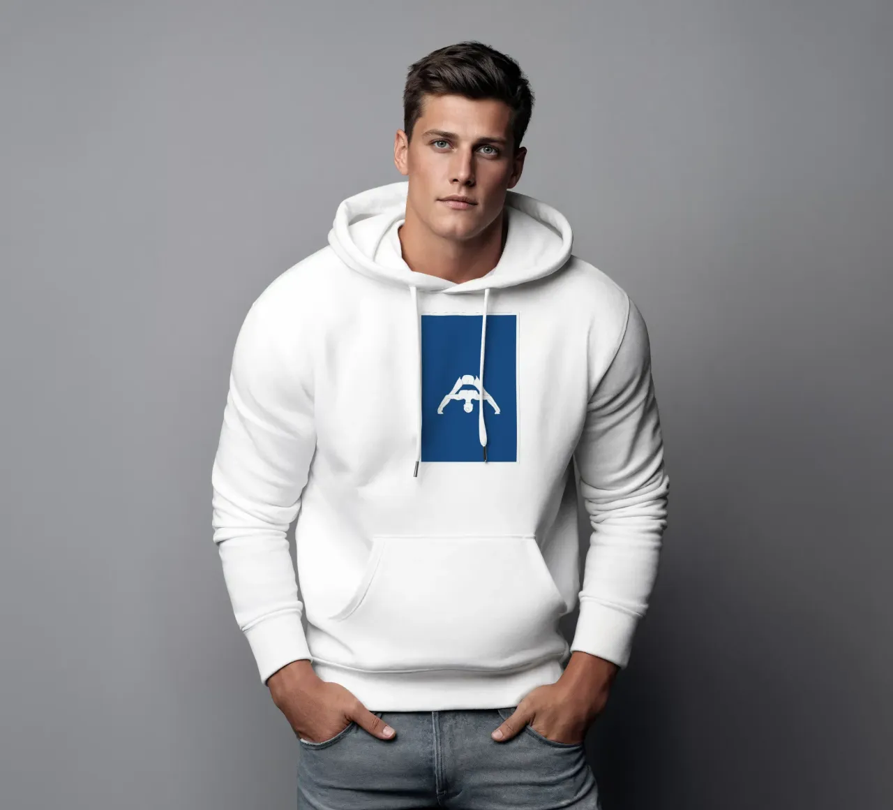 Yoga Practice 4 hoodie by Sandra De Leon