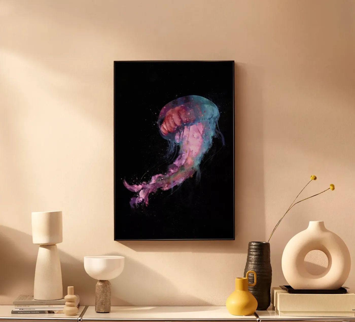 Space Jelly acryl van Dániel Taylor