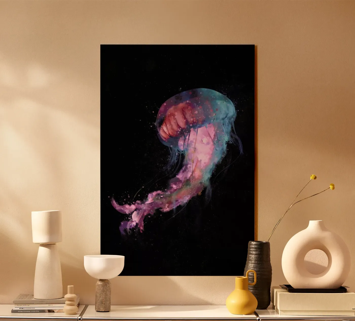 Space Jelly acryl van Dániel Taylor