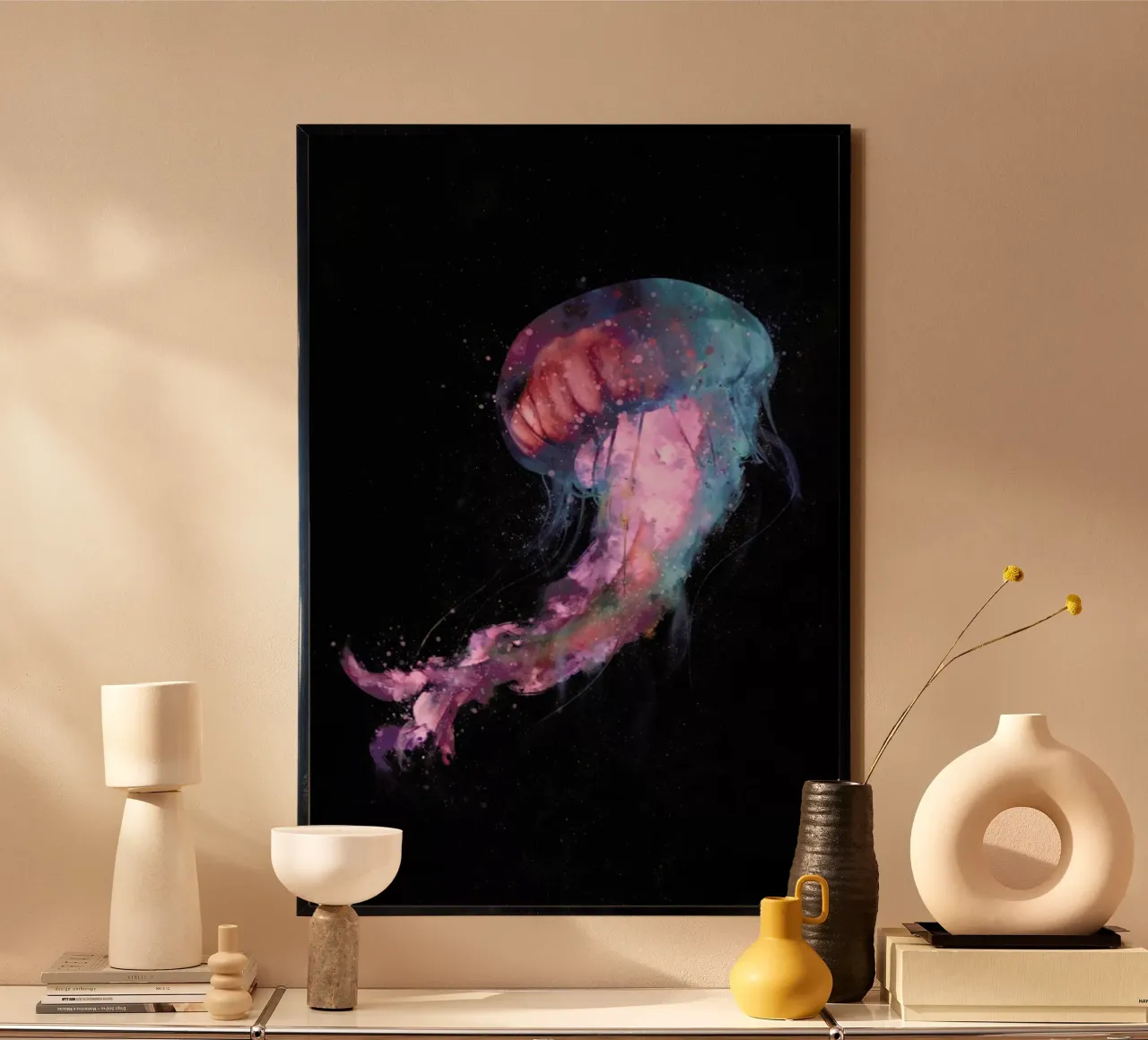 Space Jelly poster by Dániel Taylor