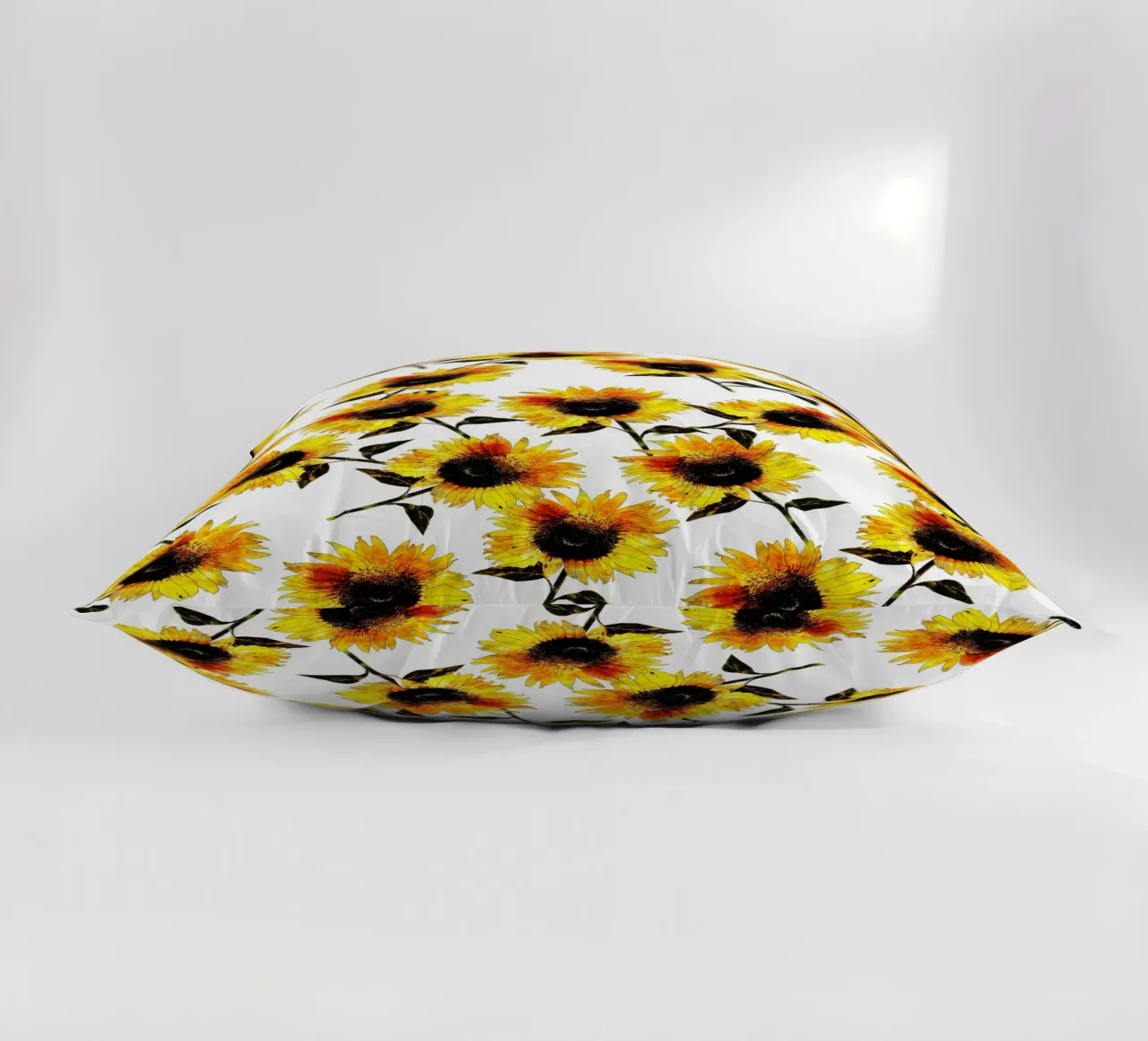 Sun Flowers Pattern decorative cushion by berwies design