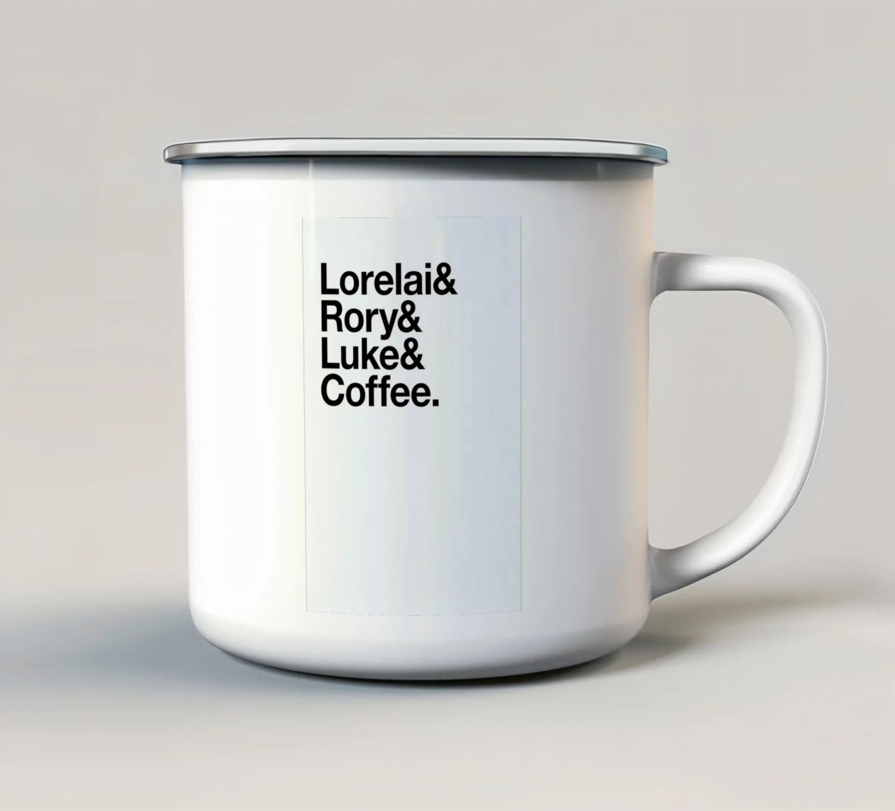 Luke's tazza in smalto da Studio One