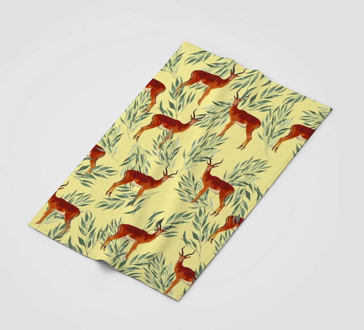 Serenata della fauna selvatica coperta in pile da berwies design