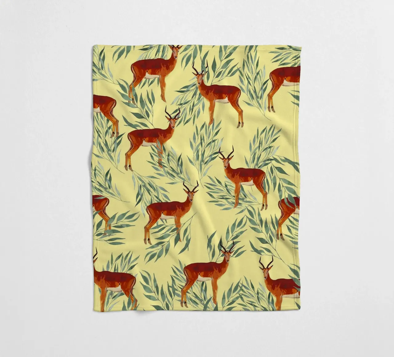 Serenata della fauna selvatica coperta in pile da berwies design