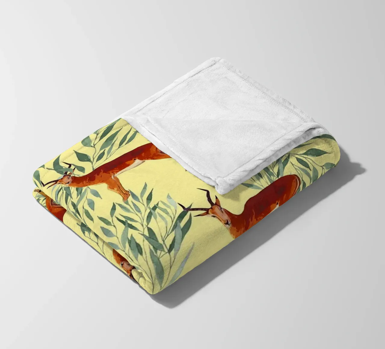 Serenata della fauna selvatica coperta in pile da berwies design
