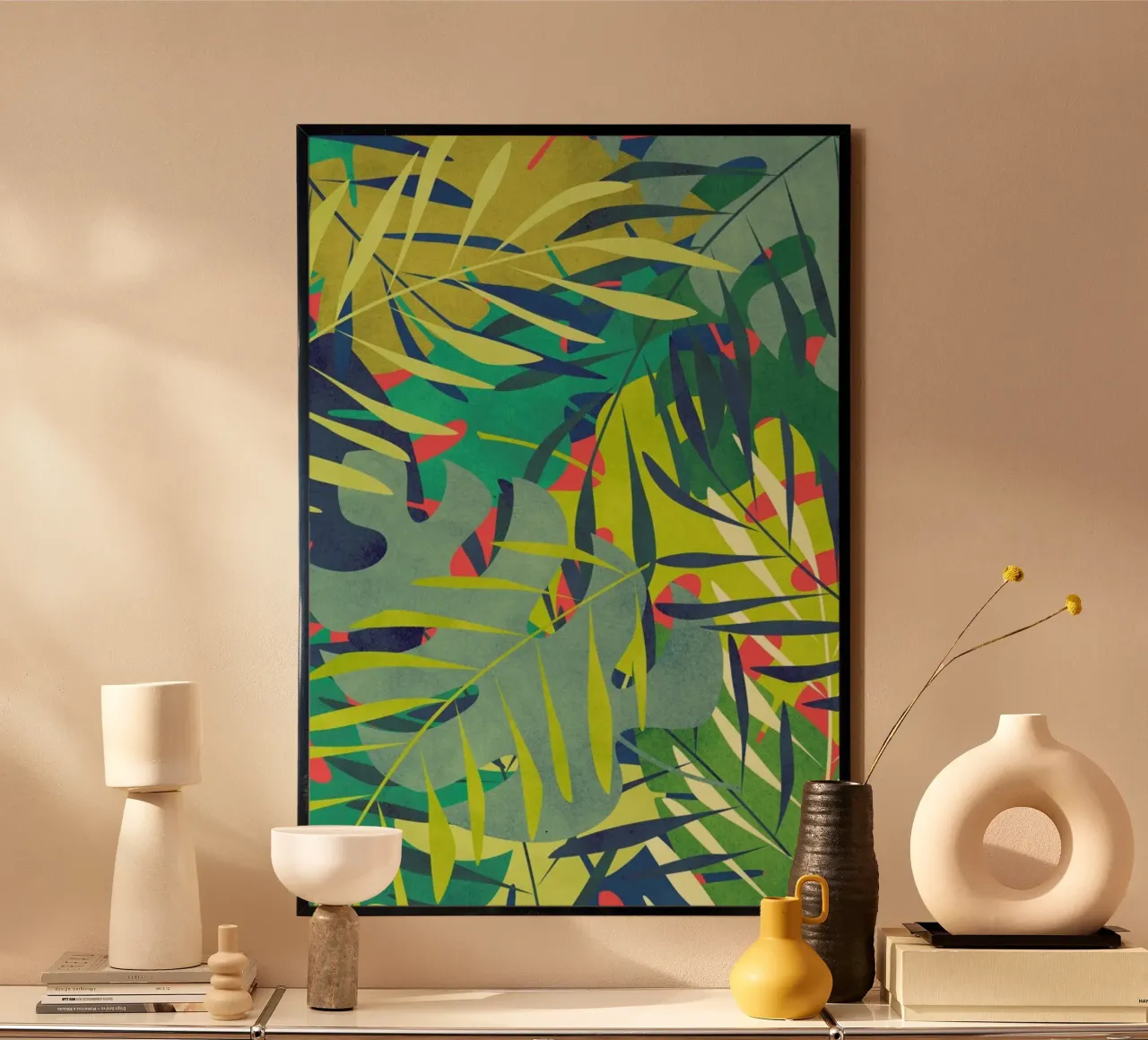 Eden poster con telaio in legno da Tracie Andrews
