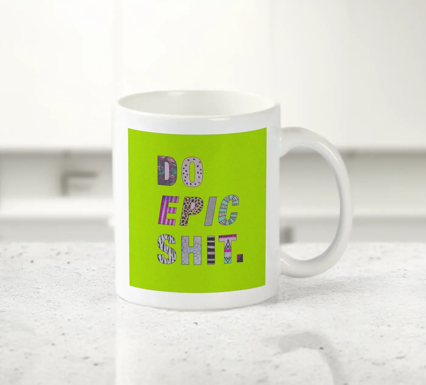 Do epic ceramic mug by Vasare Nar