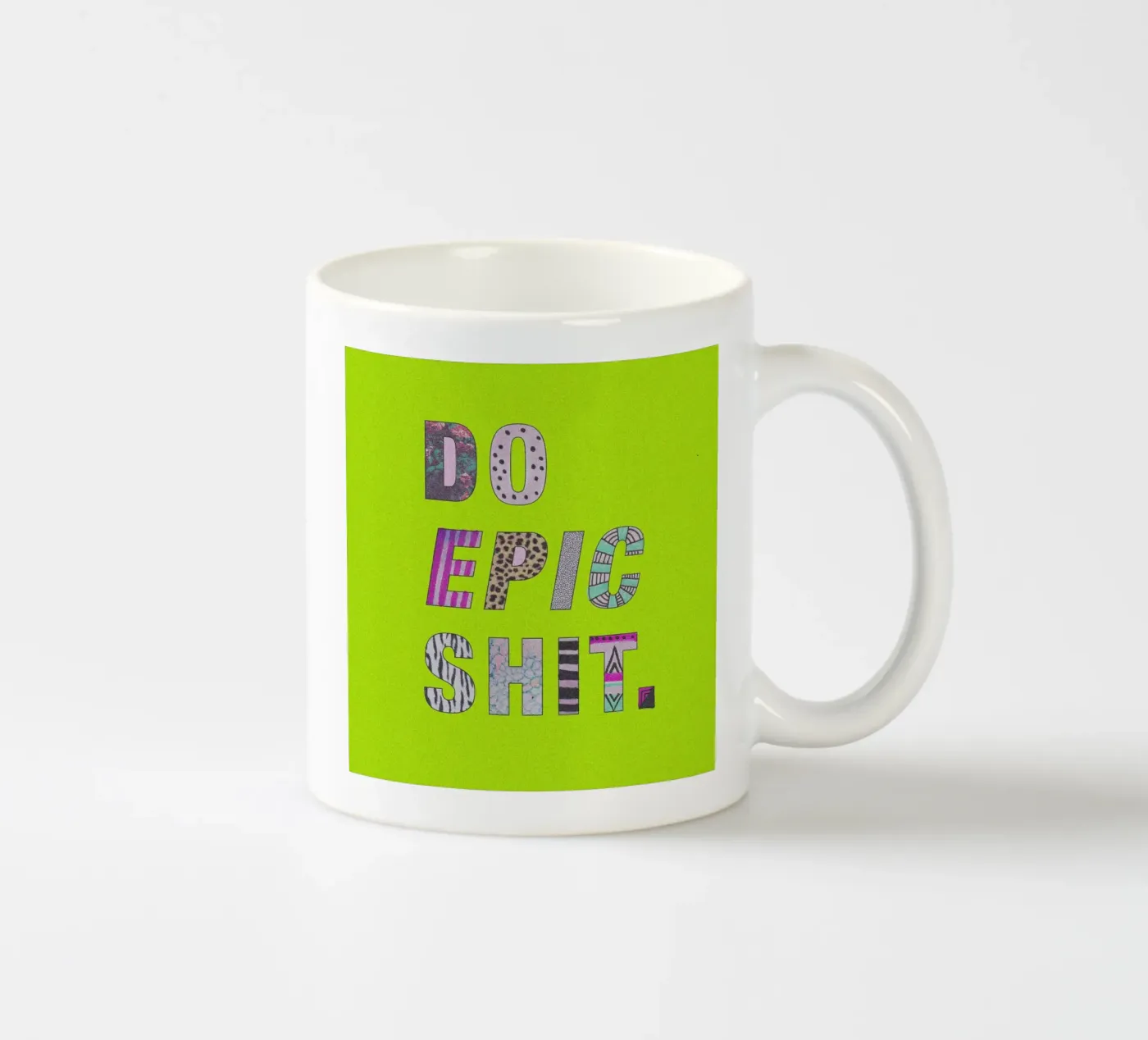Do epic ceramic mug by Vasare Nar