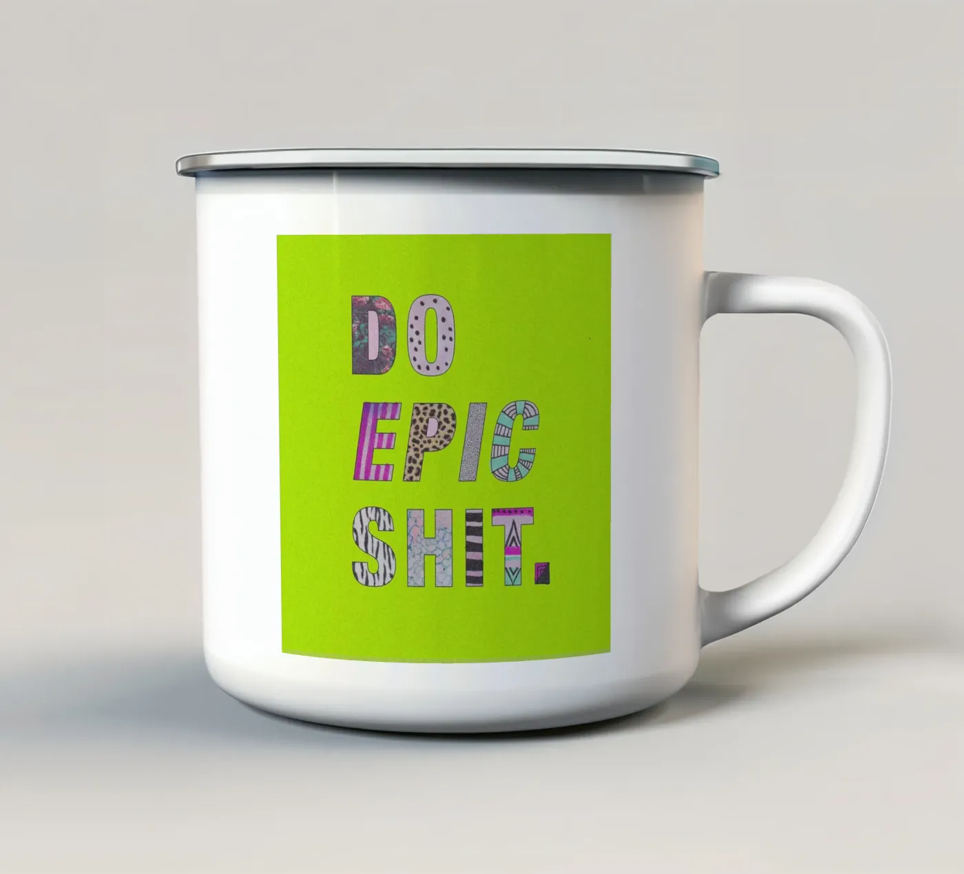 Do epic enamel mug by Vasare Nar