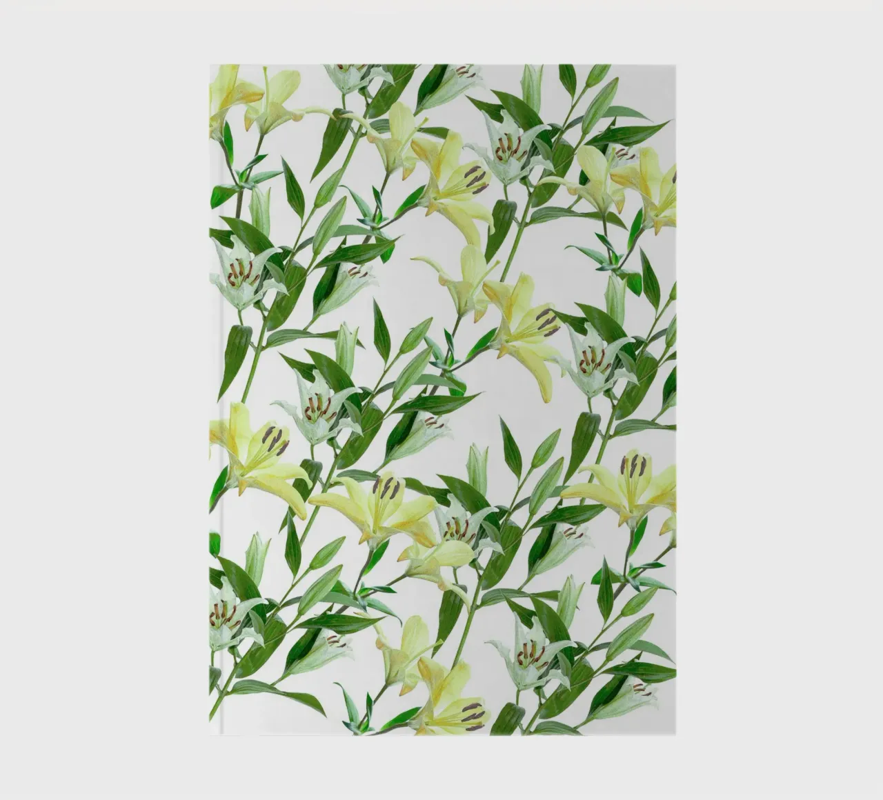 Golden Lily Symphony notebook by berwies design