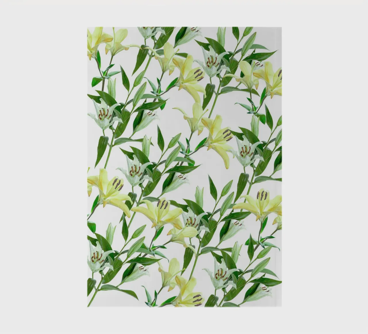Golden Lily Symphony notebook by berwies design