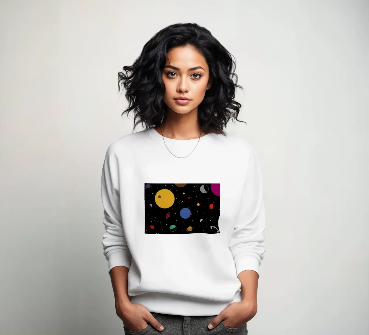 Outer Space felpa da Rosi Feist