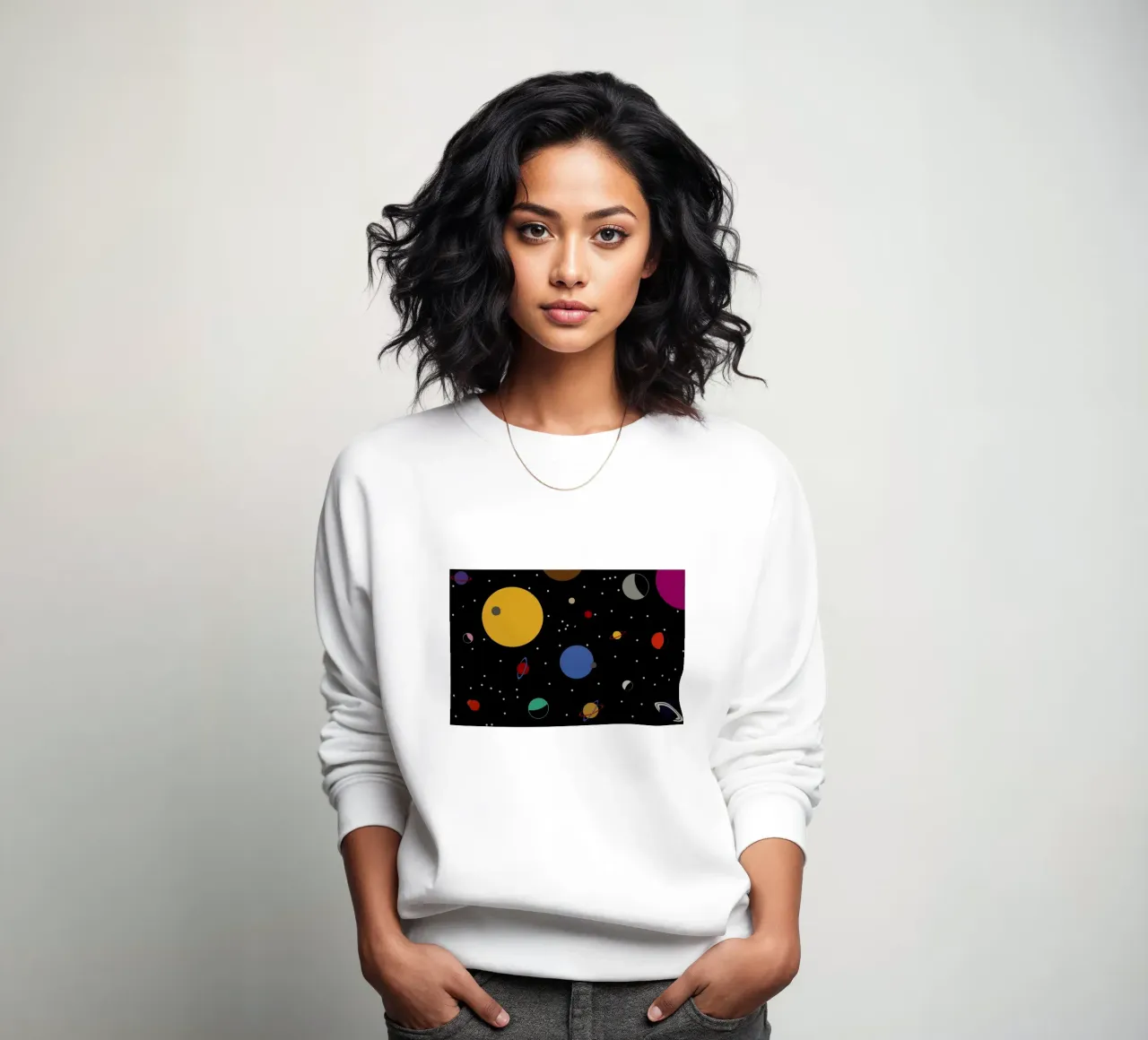Outer Space sudadera de Rosi Feist