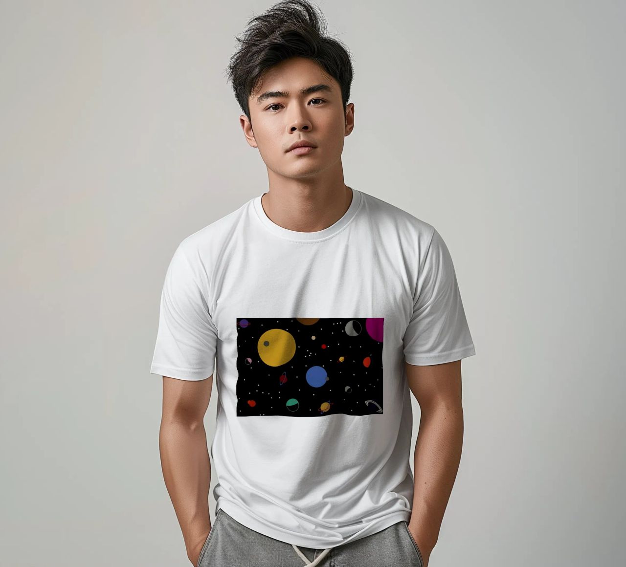 Outer Space t-shirt da Rosi Feist
