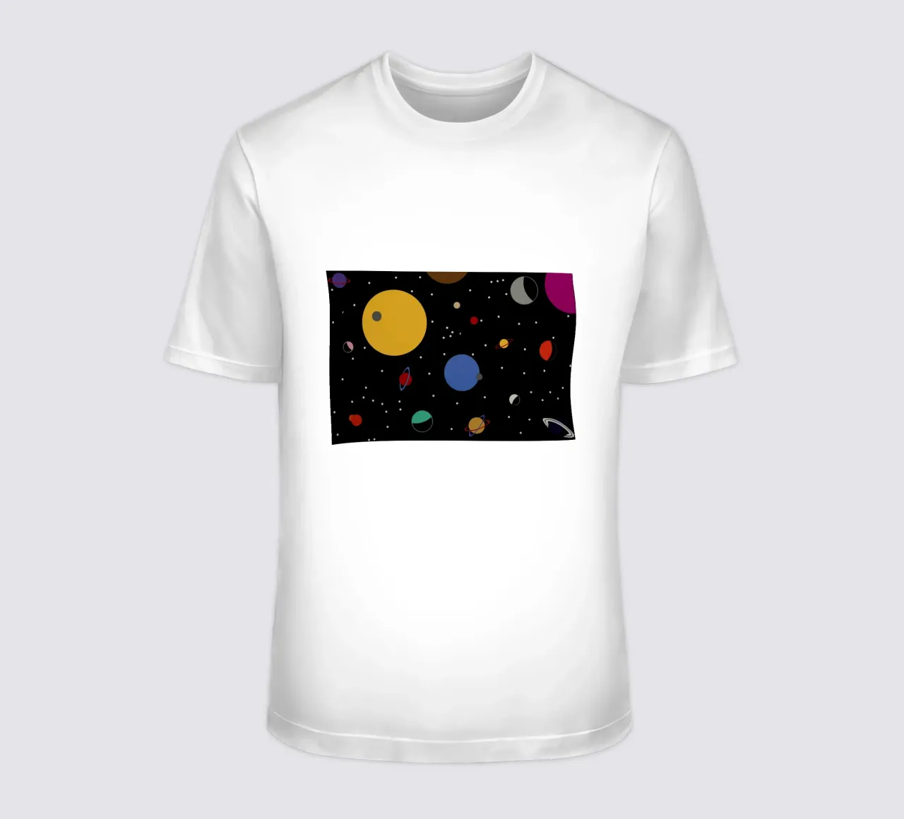Outer Space t-shirt by Rosi Feist