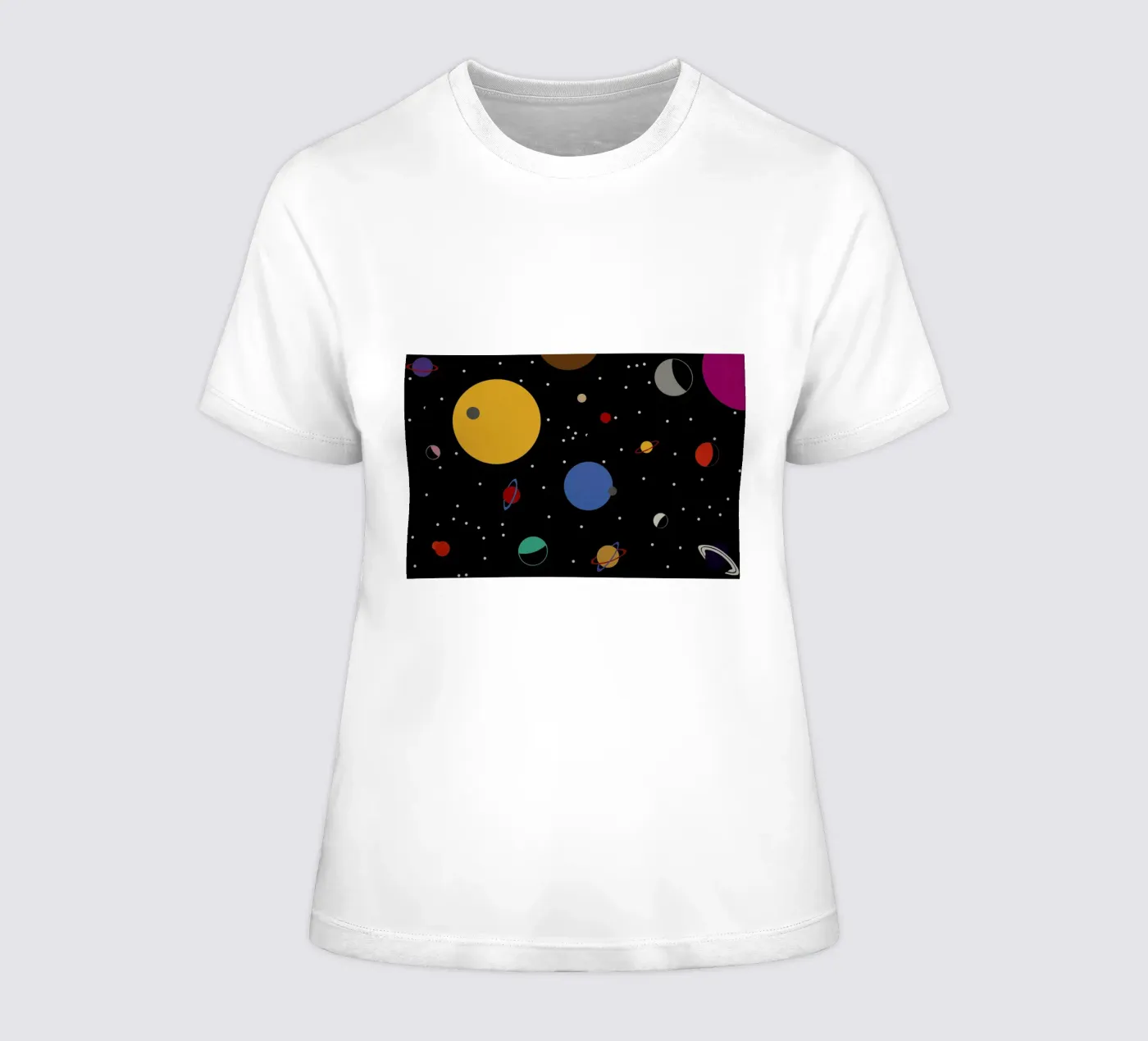 Outer Space t-shirt da donna da Rosi Feist