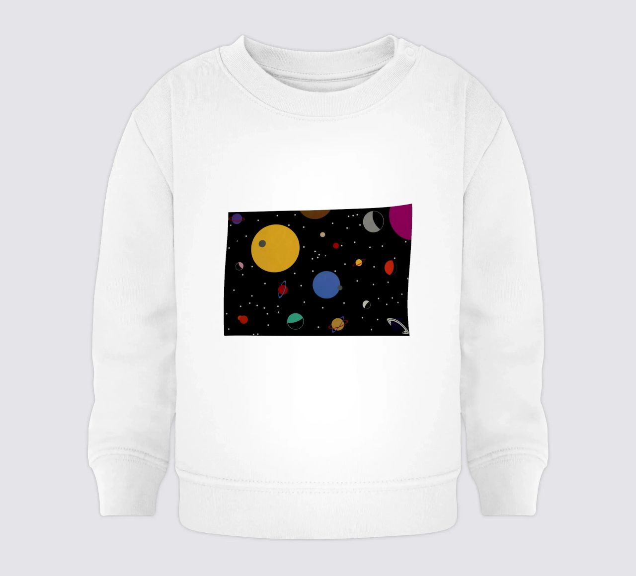 Outer Space felpa neonato da Rosi Feist