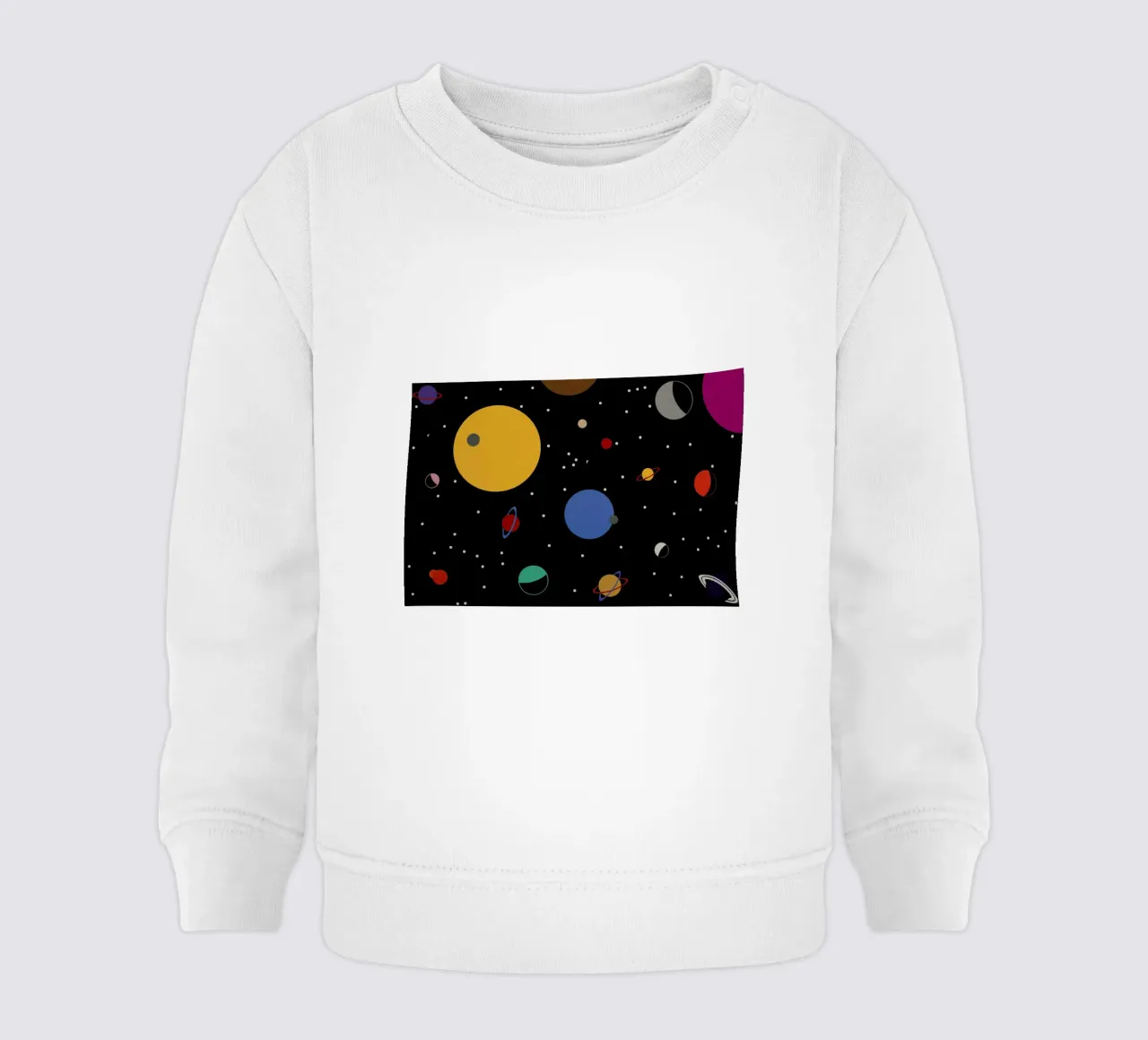 Outer Space felpa neonato da Rosi Feist