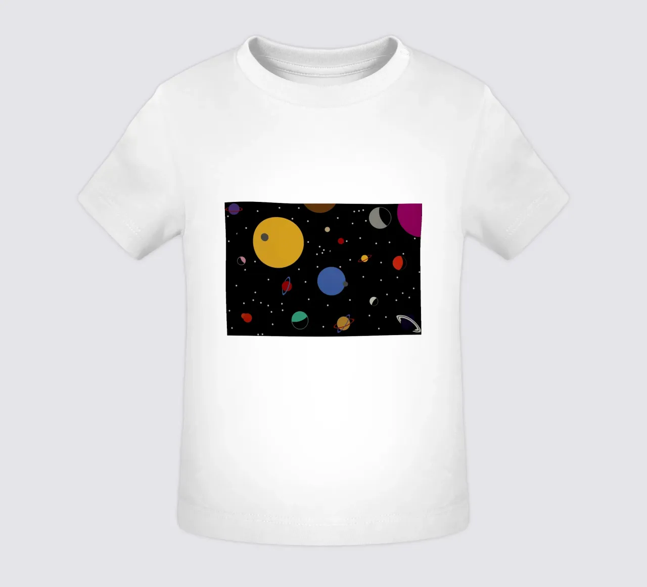 Outer Space camiseta de bebé de Rosi Feist
