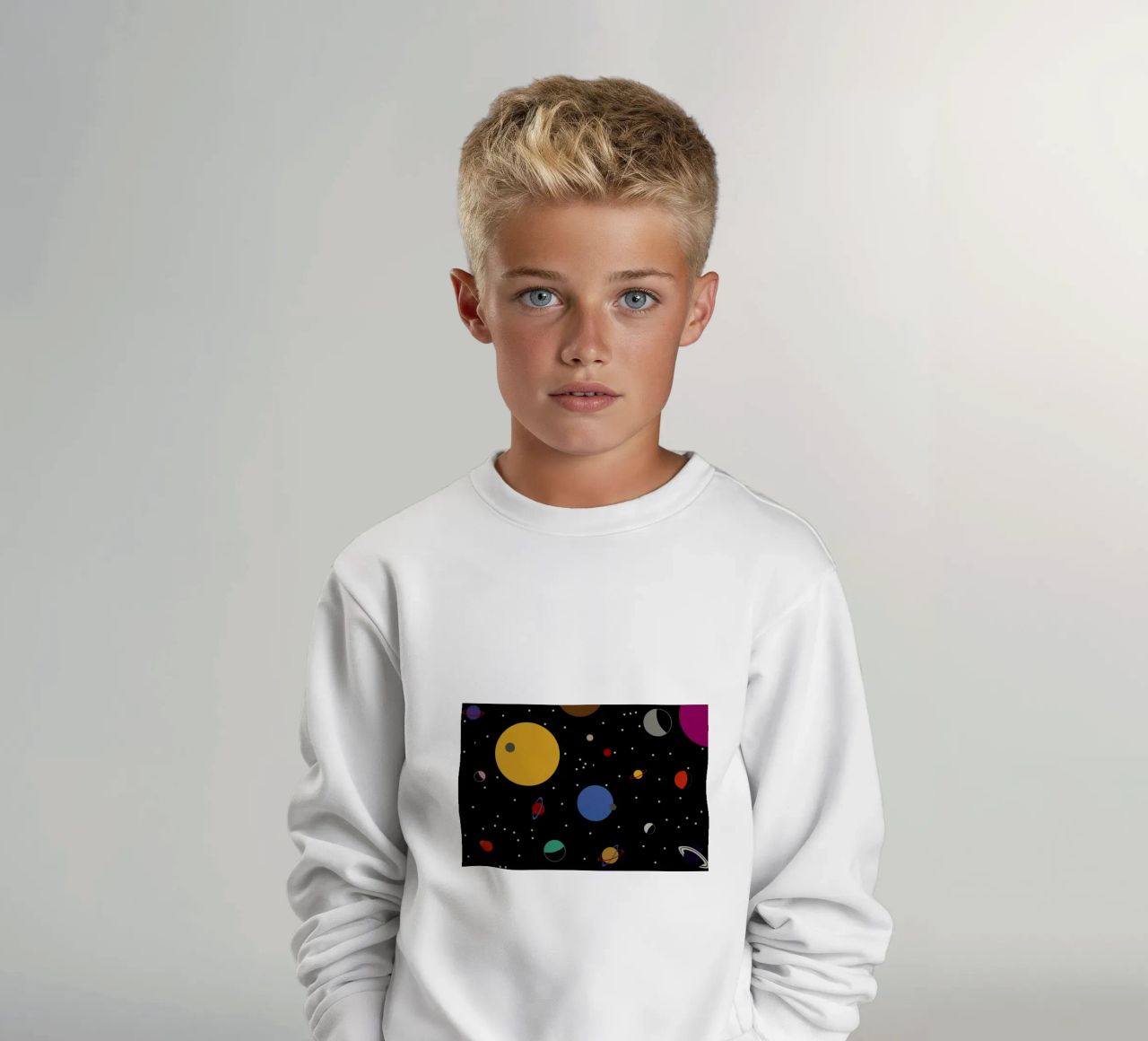 Outer Space felpa bambino da Rosi Feist