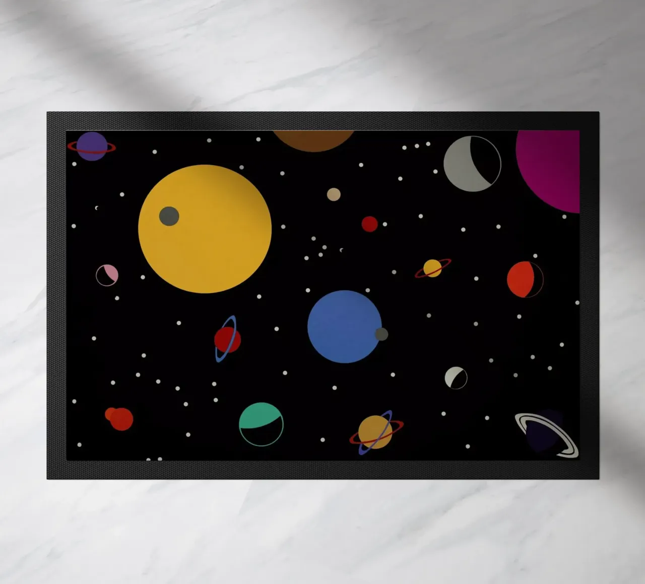 Outer Space deurmat van Rosi Feist