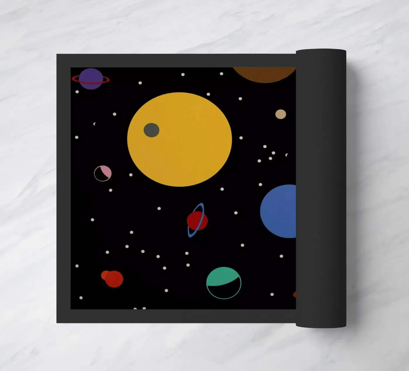 Outer Space deurmat van Rosi Feist