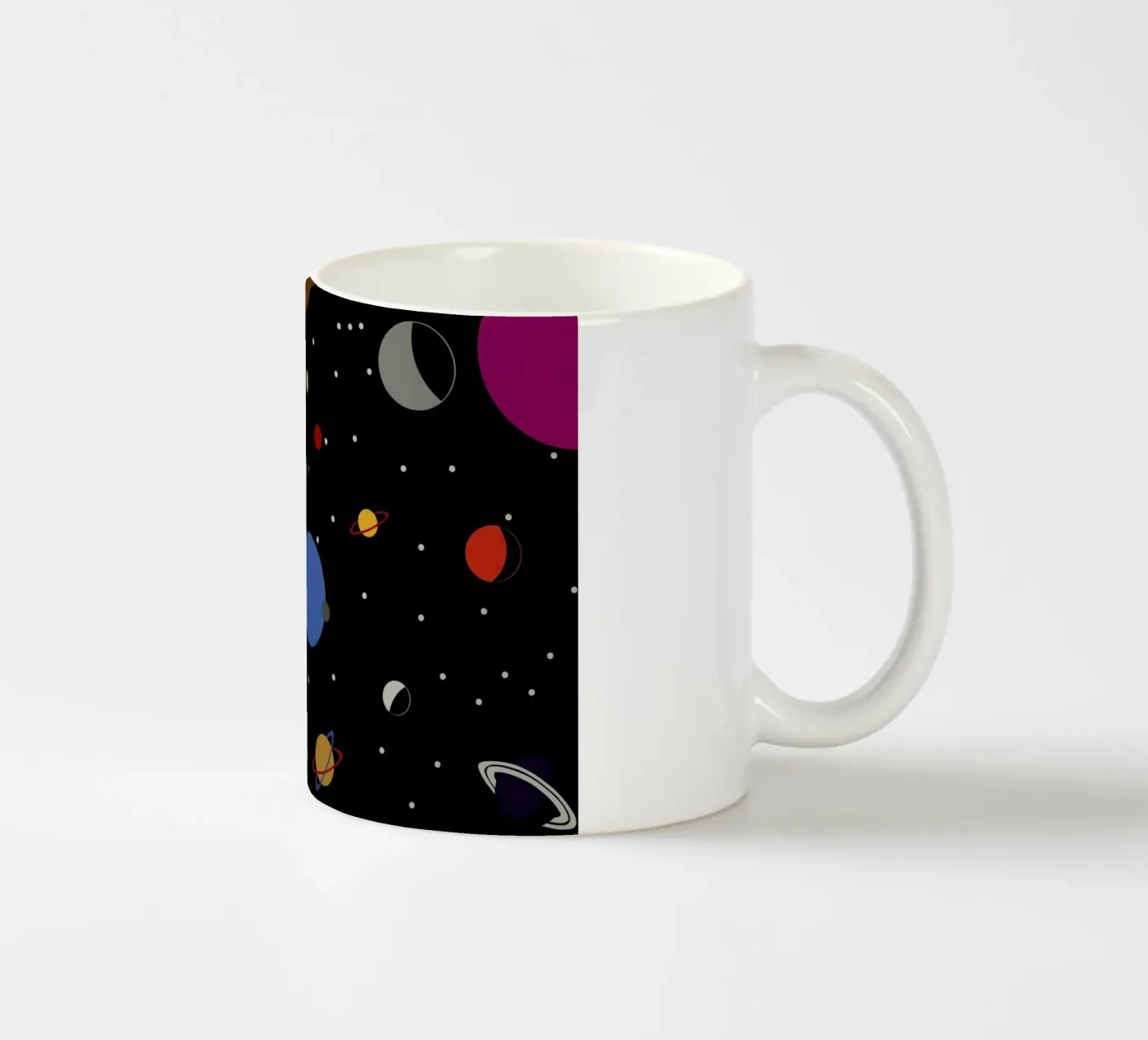 Outer Space tazza in ceramica da Rosi Feist