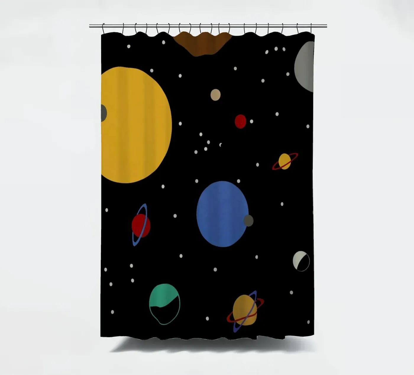 Outer Space douchegordijn van Rosi Feist