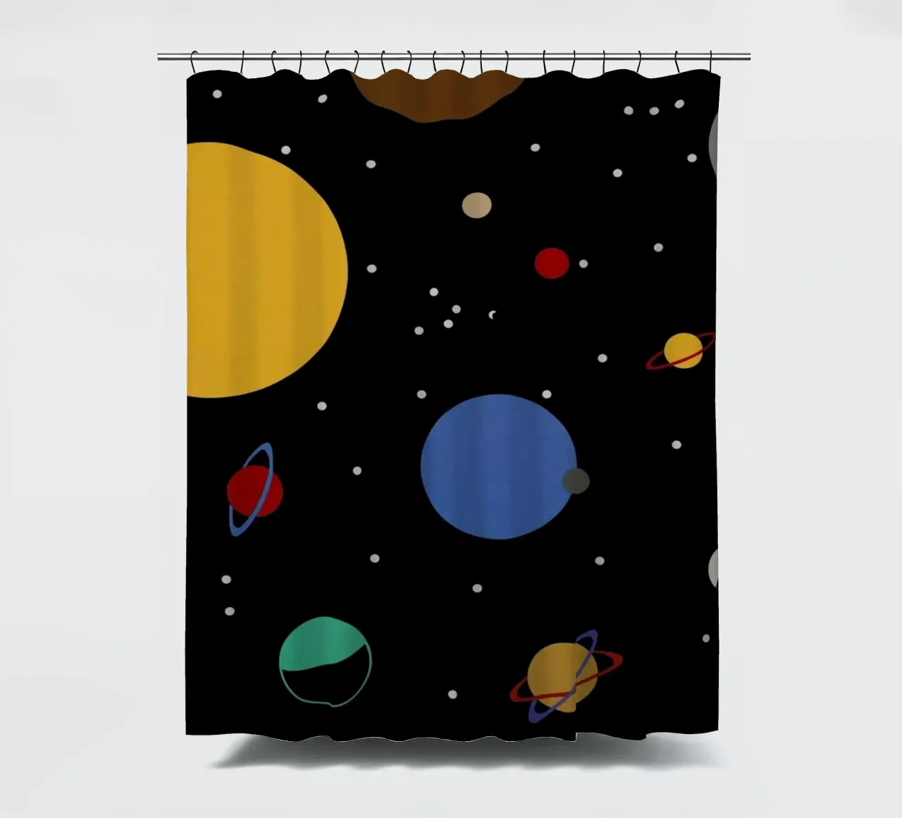 Outer Space tenda da doccia da Rosi Feist