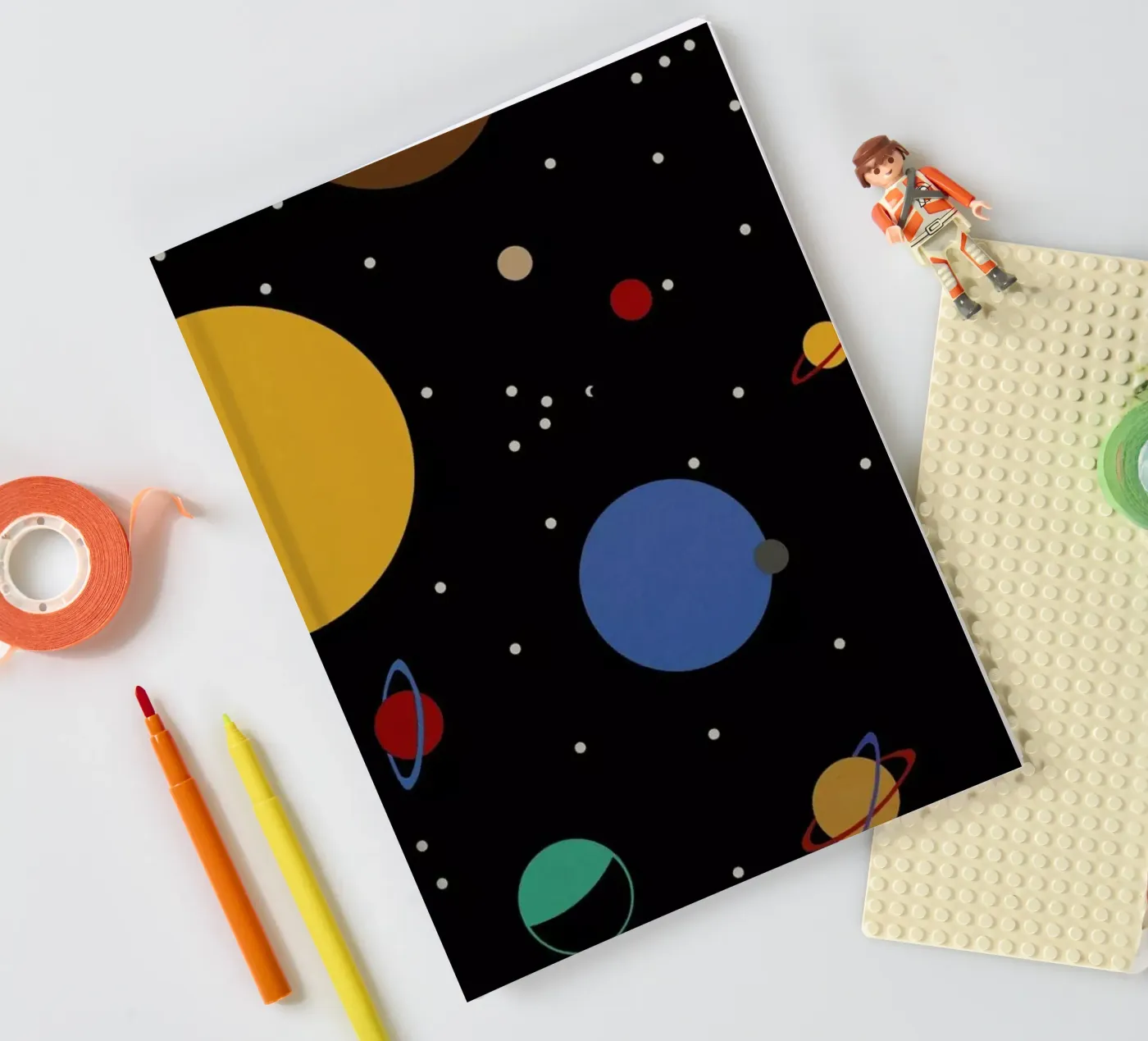 Outer Space notebook by Rosi Feist