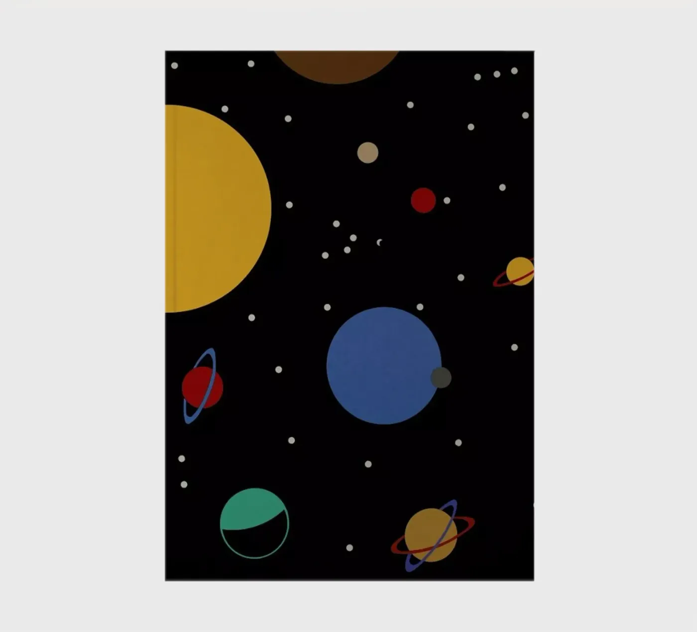 Outer Space notebook by Rosi Feist