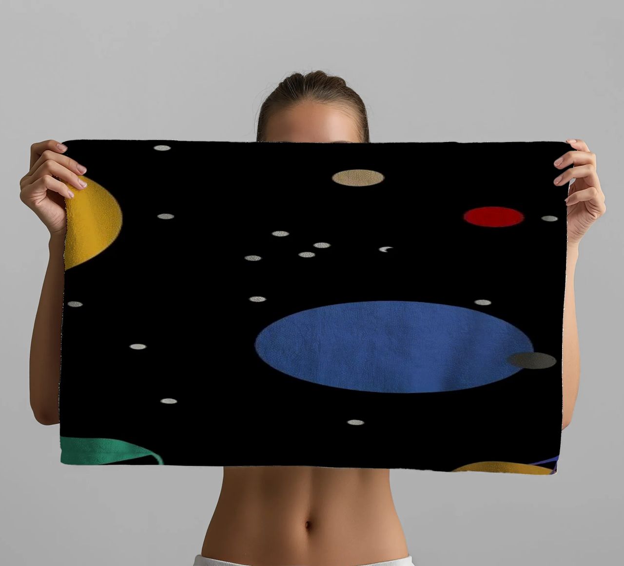 Outer Space Handtuch von Rosi Feist