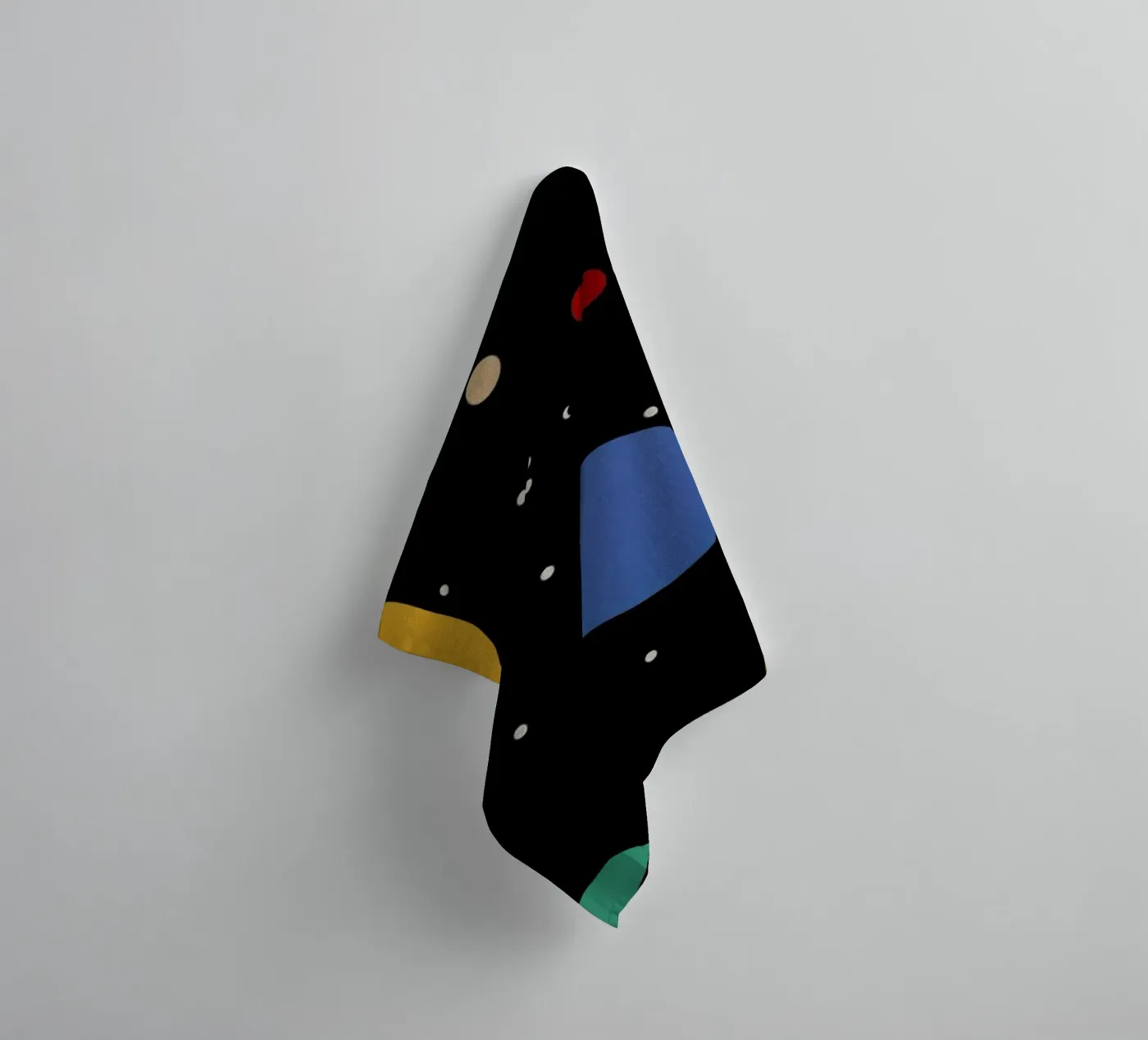 Outer Space towel by Rosi Feist