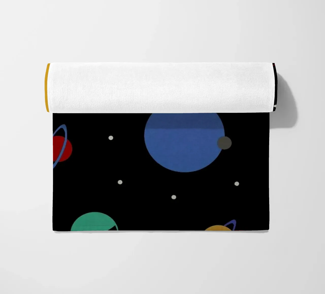 Outer Space toalla de playa de Rosi Feist