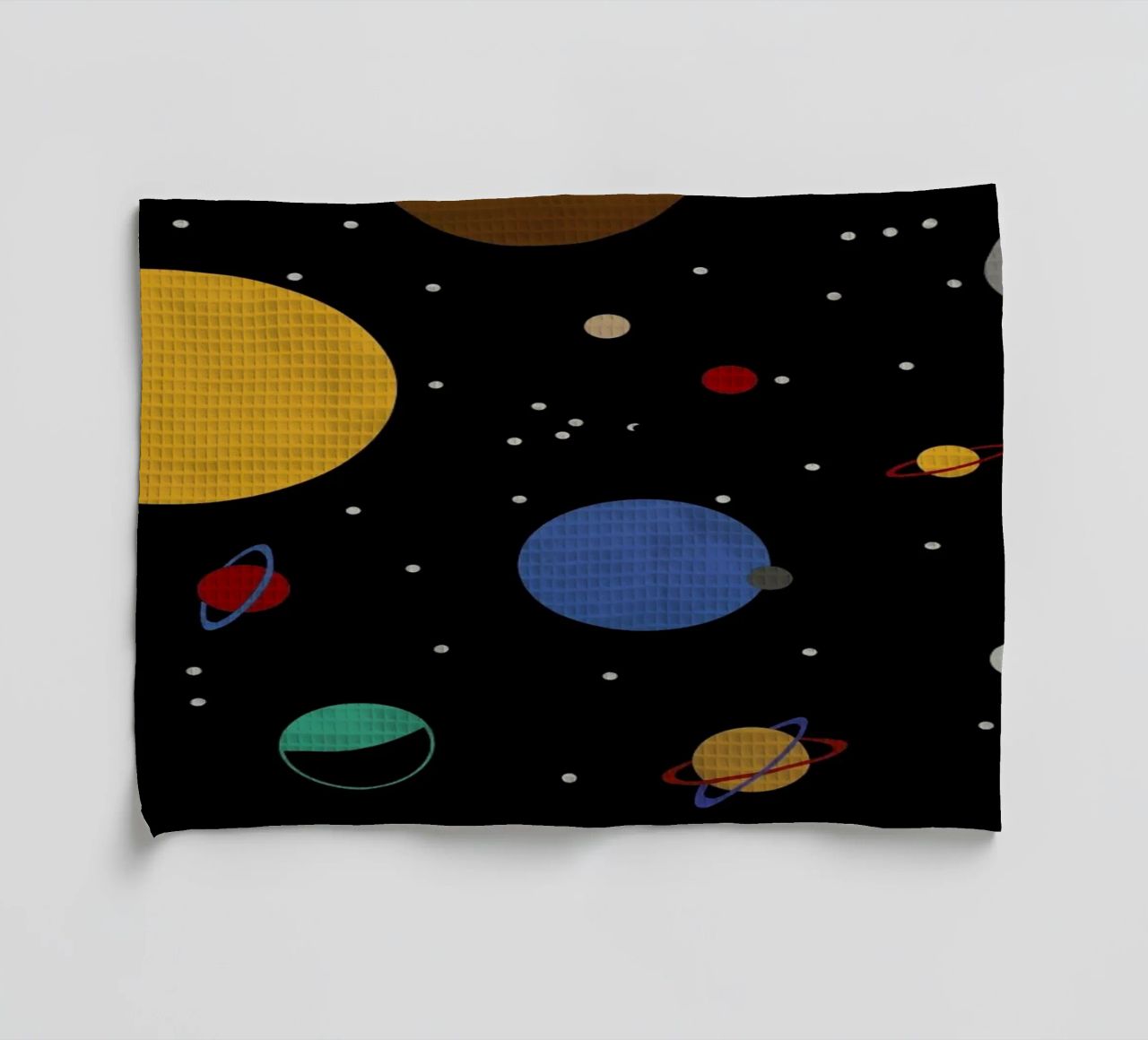 Outer Space Geschirrtuch von Rosi Feist