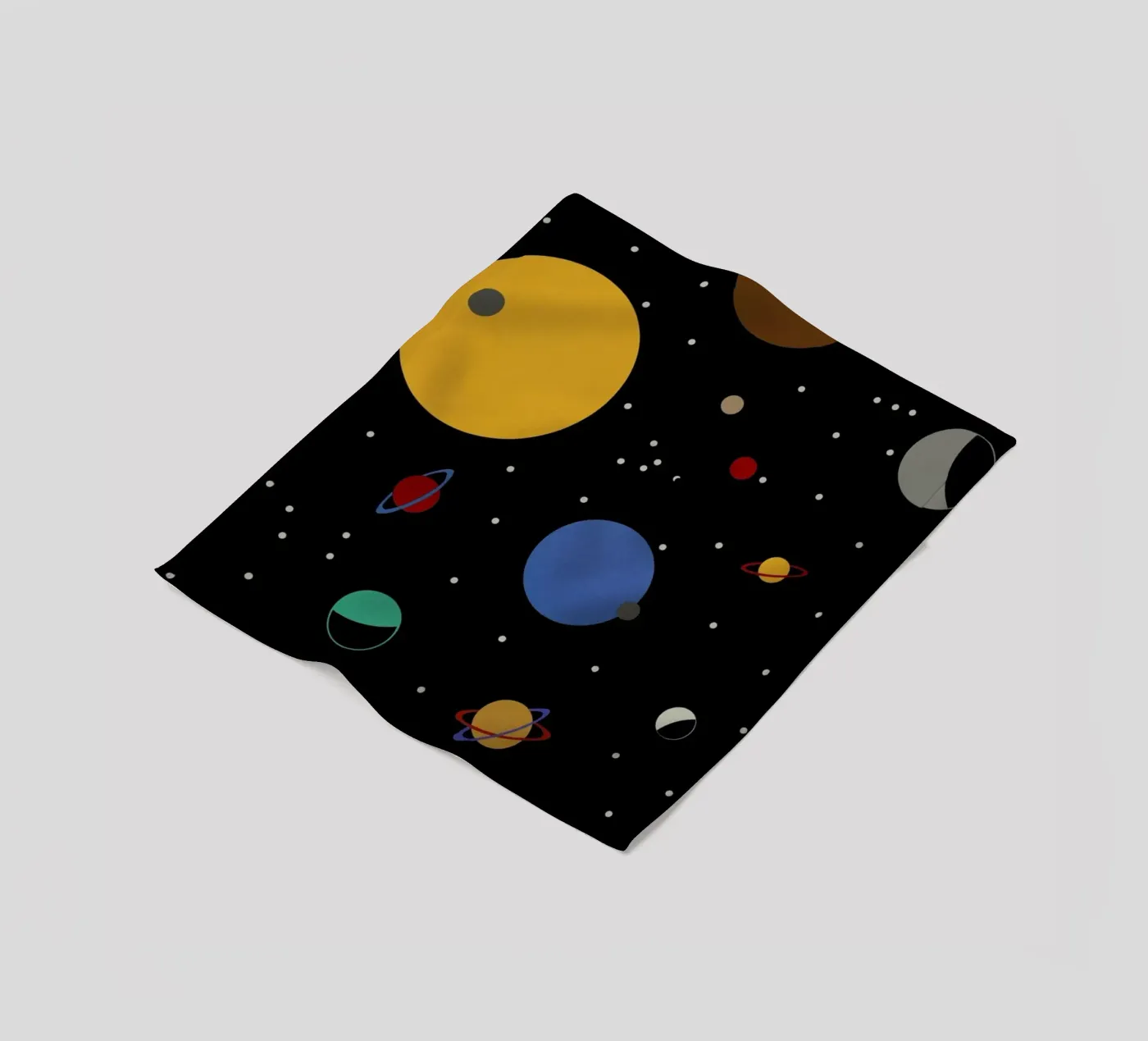 Outer Space fleecedeken van Rosi Feist