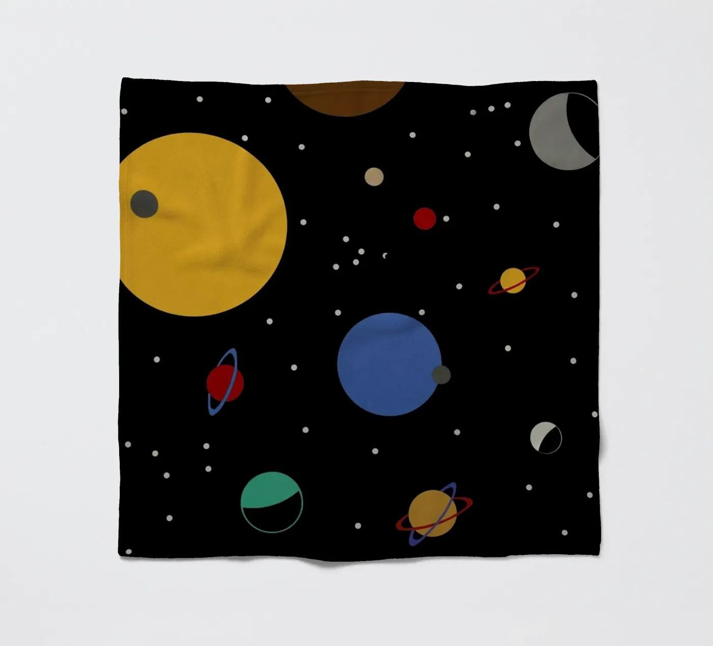 Outer Space Fleecedecke von Rosi Feist