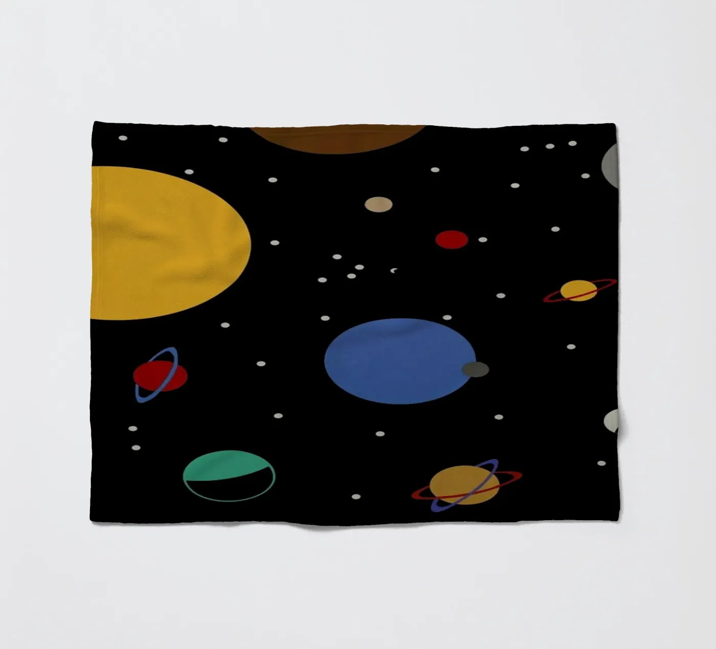 Outer Space fleecedeken van Rosi Feist