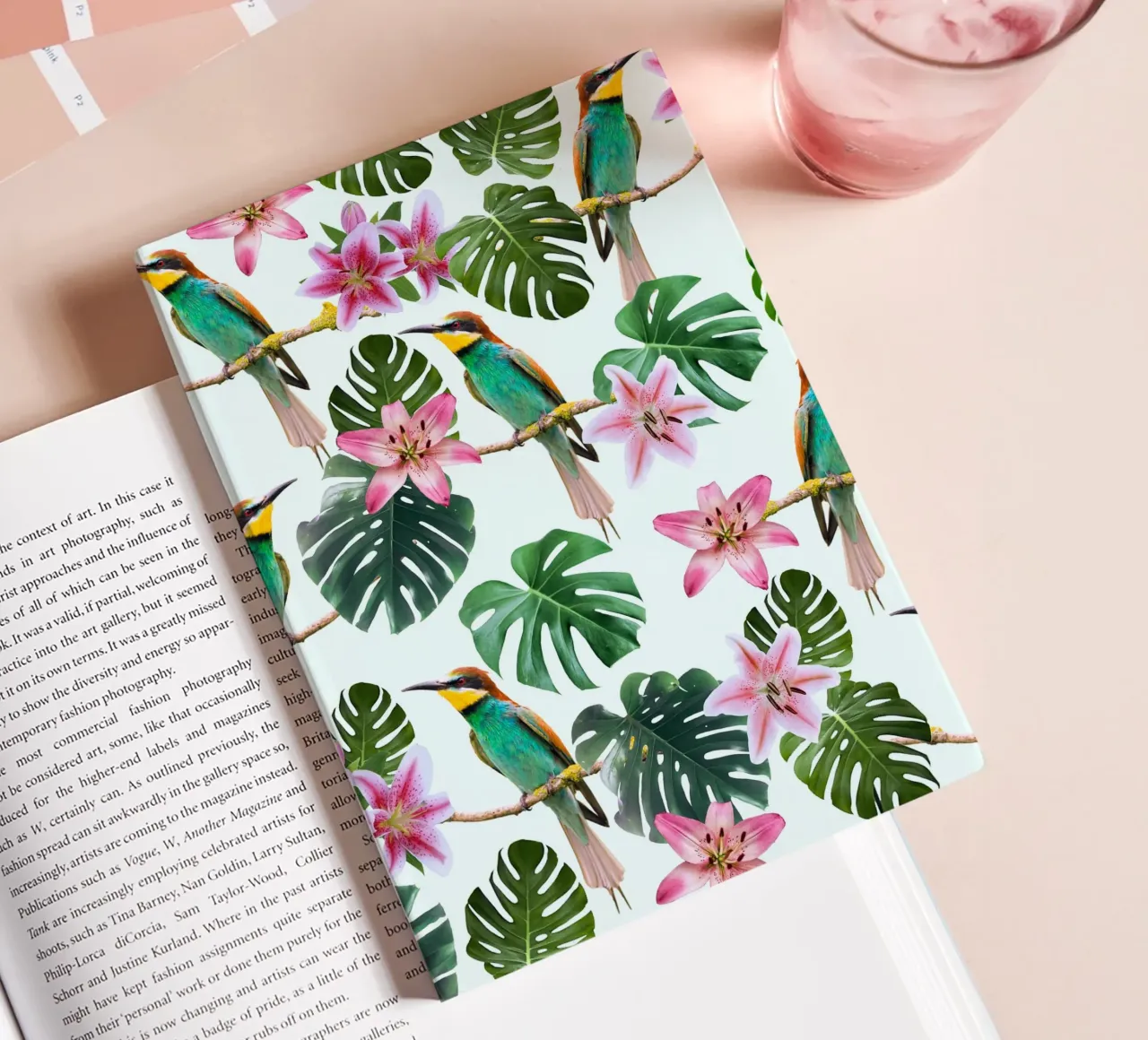 Uccelli e fiori diario da berwies design