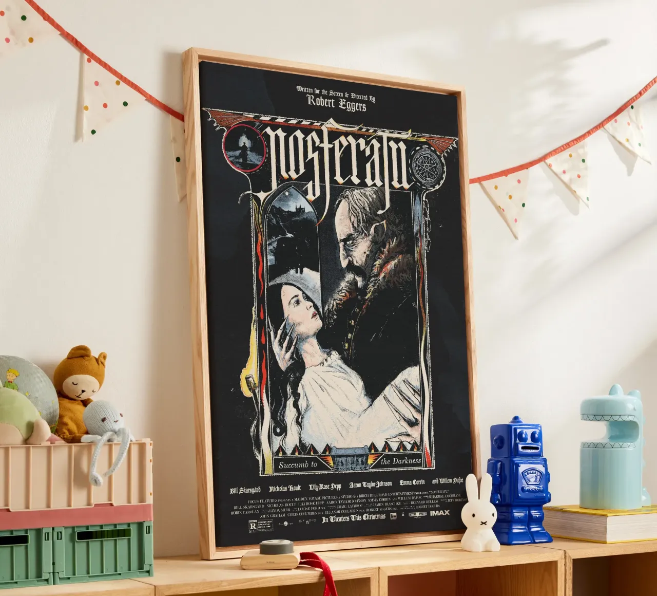 Nosferatu / 2024 tela con Cornice a cassetta da Attaboy Dsgn