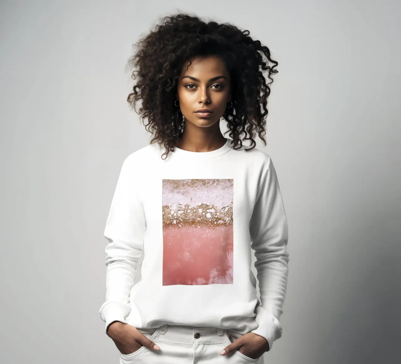 Red Lagoon Sweatshirt von Airpixels
