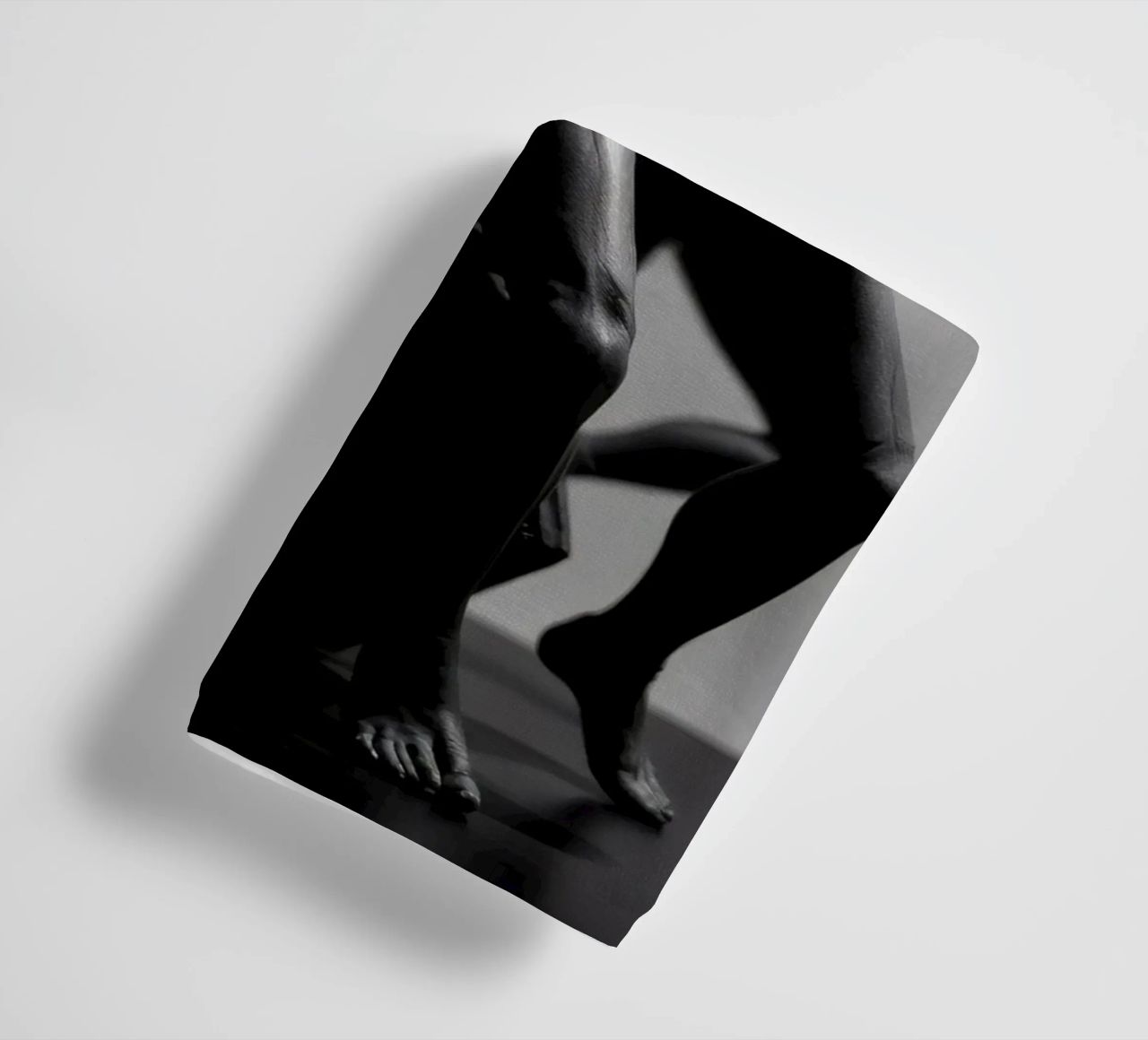 Figures in motion capturing the essence of struggle towel by DesignDoodle